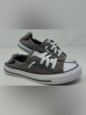 Converse Chuck Taylor Shoreline Sneakers Gray Distressed (Cleaned & Refreshed)